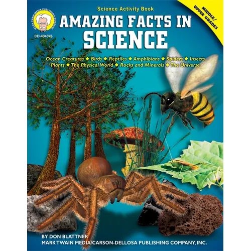 Amazing Facts in Science, Grades 6 - 12 - Paperback