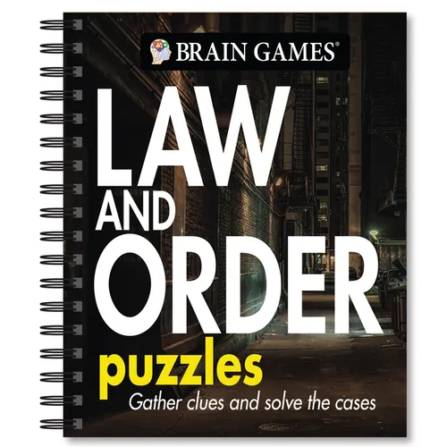 Brain Games - Law and Order Puzzles: Volume 2 - Spiral