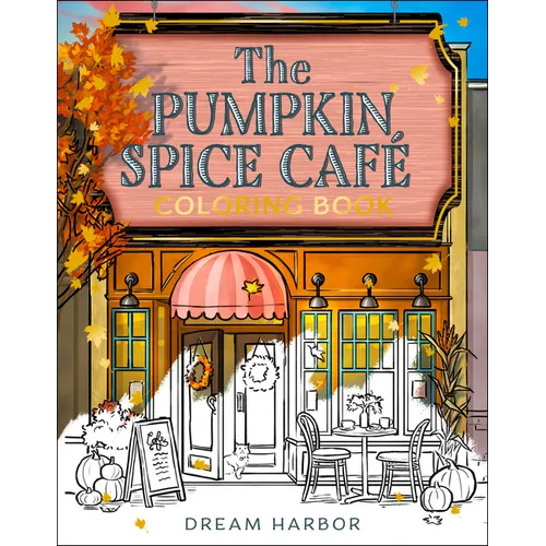 The Pumpkin Spice Café Coloring Book - Paperback