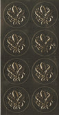 Hallmark Gold Foil Embossed Holiday Seals, 3 sheets