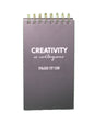 Spiral Chunky Notepad - Creativity is Contagious