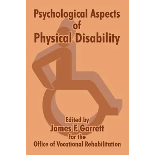 Psychological Aspects of Physical Disability - Paperback