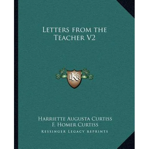 Letters from the Teacher V2 - Paperback