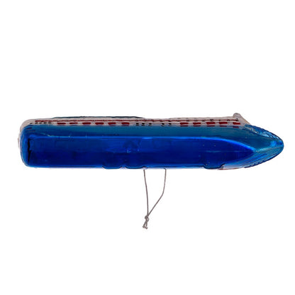 Glass Cruise Ship Ornament