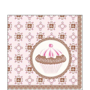 Paper Cocktail Napkin - Muffin