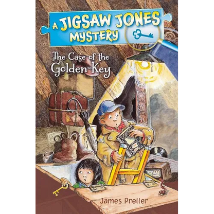 Jigsaw Jones: The Case of the Golden Key - Paperback