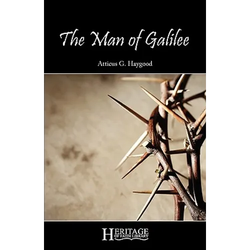 The Man of Galilee - Paperback