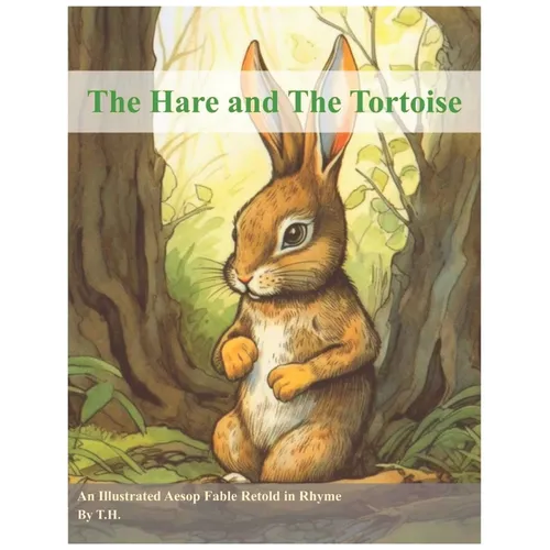 The Hare and The Tortoise: An Illustrated Aesop Fable Retold in Rhyme - Paperback