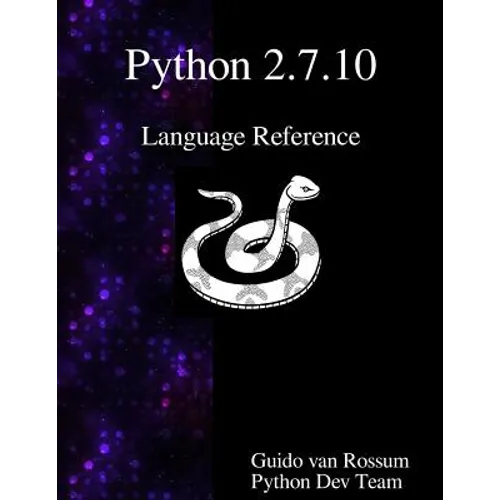 Python 2.7.10 Language Reference - Paperback