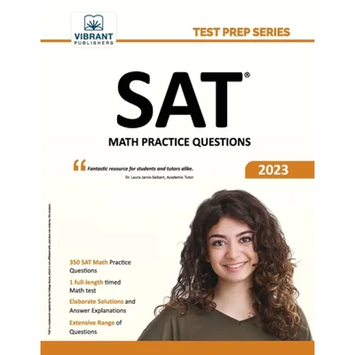 SAT Math Practice Questions - Paperback