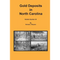 Gold Deposits in North Carolina - Paperback