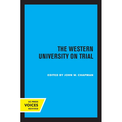 The Western University on Trial - Paperback