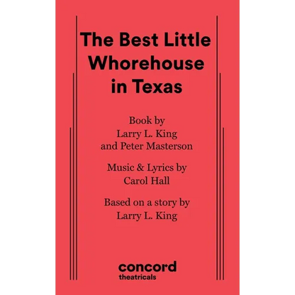 The Best Little Whorehouse in Texas - Paperback