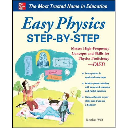 Easy Physics Step-By-Step: With 95 Solved Problems - Paperback
