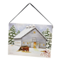 Fiber Optic Lighted Canvas Art - Farm Animals