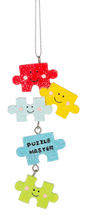 Game Night Ornament - Puzzles