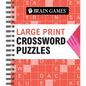 Brain Games - Large Print Crossword Puzzles (Arrow) - Spiral