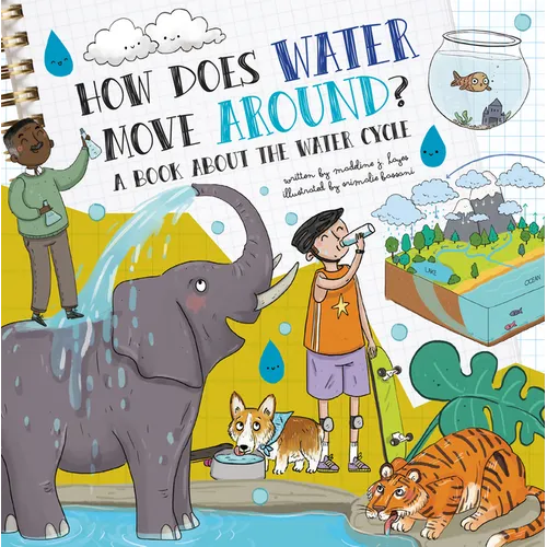 How Does Water Move Around?: A Book about the Water Cycle - Hardcover