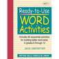 Ready-To-Use Word Activities: Unit 1, Includes 90 Sequential Activities for Building Better Word Skills in Grades 6 Through 12 - Paperback