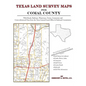 Texas Land Survey Maps for Comal County - Paperback