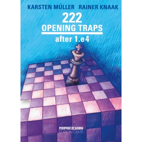 222 Opening Traps Ater 1.E4 - Paperback