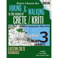 Hiking & Walking in the Island of Crete/Kriti Map 3 (East) Detailed Topographic Map Atlas 1: 50000 Eastern Crete Hersonissos Greece Aegean Sea: Trails - Paperback
