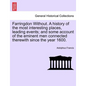 Farringdon Without. a History of the Most Interesting Places, Leading Events; And Some Account of the Eminent Men Connected Therewith Since the Year 1 - Paperback
