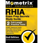 RHIA Exam Prep Secrets Study Guide - AHIMA Registered Health Information Administrator Preparation Review Book, Full-Length Practice Test, Detailed An - Hardcover