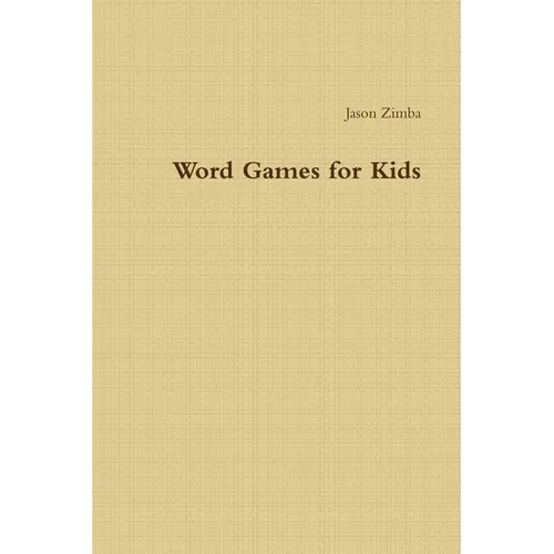 Word Games for Kids - Paperback