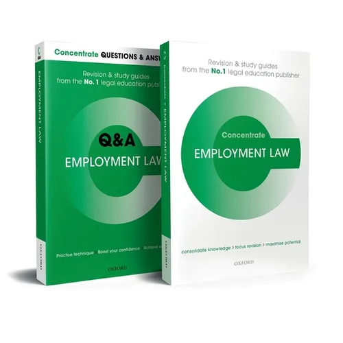 Employment Law Revision Concentrate Pack: Law Revision and Study Guide - Paperback