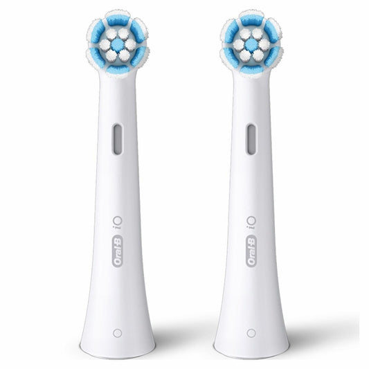 Oral-B Oral-B iO Gentle Care Toothbrush Heads - 2 Pack for Sensitive Teeth and Gums