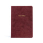 KJV Rainbow Study Bible, Burgundy Leathertouch, Indexed - Imitation Leather