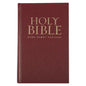 KJV Standard Size Hardcover Church Edition: Burgundy - Hardcover