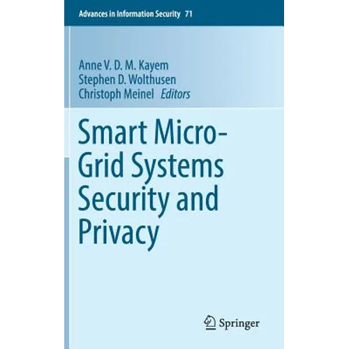 Smart Micro-Grid Systems Security and Privacy - Hardcover