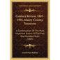 Century Review, 1805-1905, Maury County, Tennessee: A Condensation Of The Most Important Events Of The Past One Hundred Years (1905) - Paperback