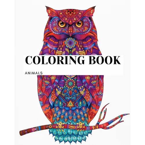 Coloring Book: Animals - Paperback