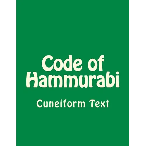 Code of Hammurabi - Paperback