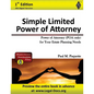 Simple Power of Attorney: Fillable Power of Attorney (POA Only) For Your Estate Planning Needs - Paperback