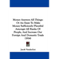 Money Answers All Things: Or An Essay To Make Money Sufficiently Plentiful Amongst All Ranks Of People, And Increase Our Foreign And Domestic Tr - Paperback
