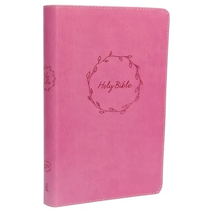 KJV, Deluxe Gift Bible, Imitation Leather, Pink, Red Letter Edition - Imitation Leather