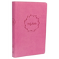 KJV, Deluxe Gift Bible, Imitation Leather, Pink, Red Letter Edition - Imitation Leather