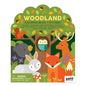 Woodland Coloring Book + Stickers - Paperback