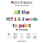 All the YCT 1 & 2 words to paint - Paperback