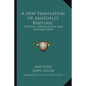 A New Translation of Aristotle's Rhetoric: With an Introduction and Appendix (1823) - Paperback