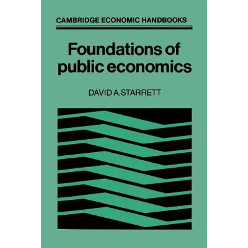 Foundations in Public Economics - Paperback
