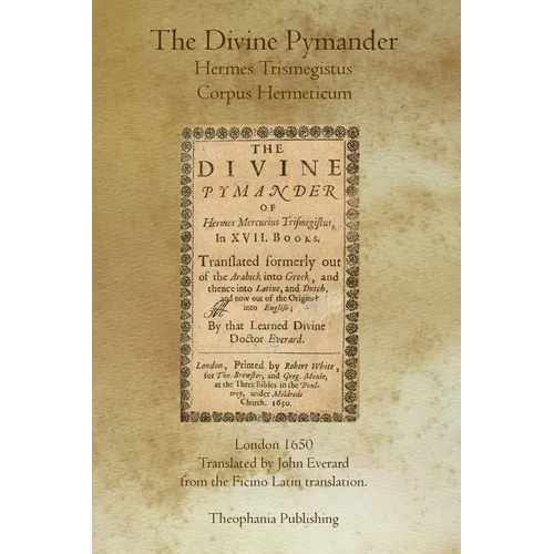 The Divine Pymander - Paperback