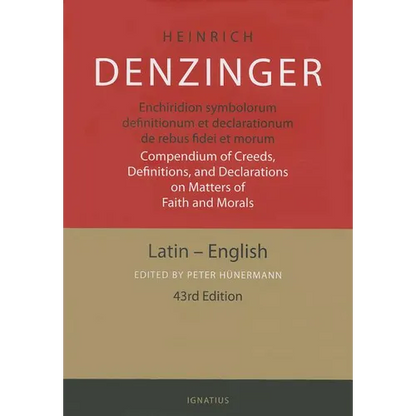 Enchiridion Symbolorum: A Compendium of Creeds, Definitions and Declarations of the Catholic Church - Hardcover