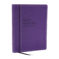 Noteworthy New Testament: Read and Journal Through the New Testament in a Year (Nkjv, Purple Leathersoft, Comfort Print) - Imitation Leather
