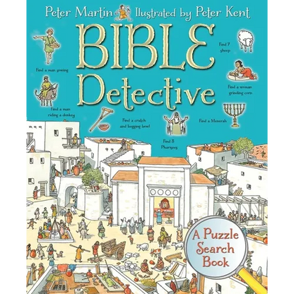 Bible Detective: A Puzzle Search Book - Hardcover