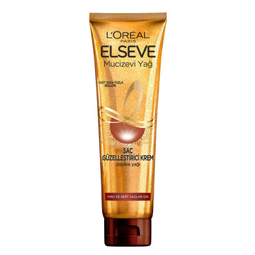 L'Oreal Paris Elseve Hair Care Cream - Nourishing Jojoba Oil for Dry & Damaged Hair, 5.07 fl oz